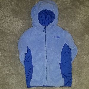 EUC Girls Reversible North Face Perseus